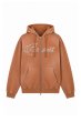 画像1: BREATH (PEARL STUDS ZIP HOODIE) BROWN (1)