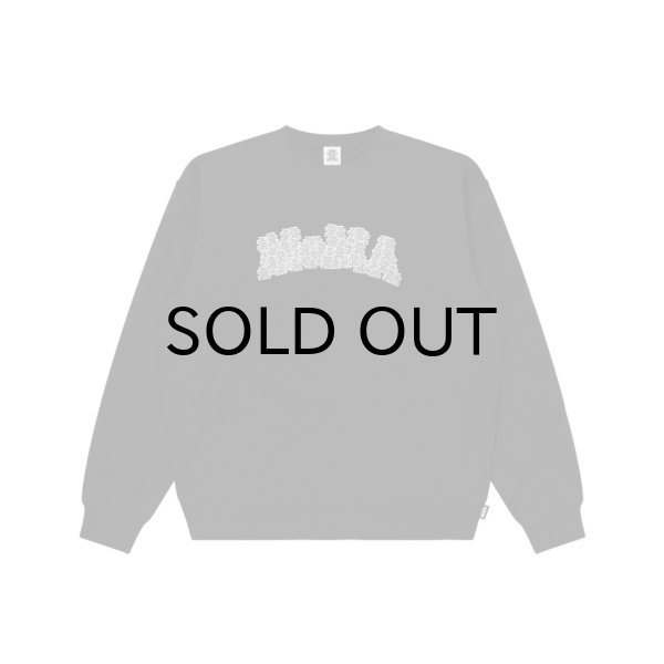 画像1: BLACK EYE PATCH (OG LABEL MUSEUM LOGO CREW SWEAT) BLACK (1)