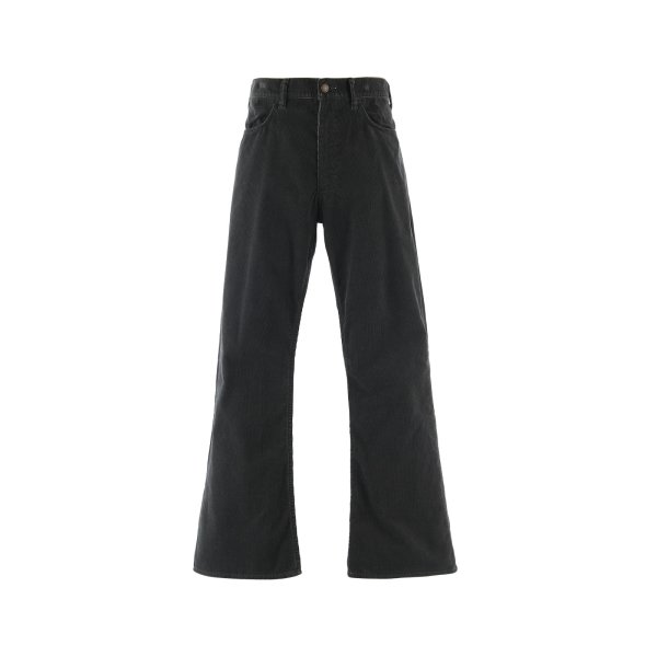 画像1: SAINT Mxxxxxx (CORDUROY FLARE PANTS_FLARE) BLACK (1)