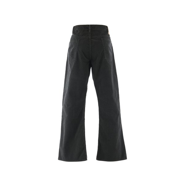画像2: SAINT Mxxxxxx (CORDUROY FLARE PANTS_FLARE) BLACK (2)