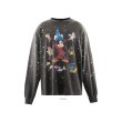 画像1: SAINT Mxxxxxx (DSNY_LS T-SHIRT_FANTASIA) BLACK (1)