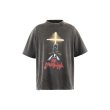 画像1: SAINT Mxxxxxx (SS T-SHIRT_LOVE CICULATION) BLACK (1)