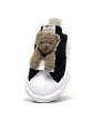 画像2: Maison MIHARA YASUHIRO x PINK HOUSE ("BLAKEY" OG SOLE CHENILLE EMBROIDEY LOW-TOP SNEAKER) BLACK (2)
