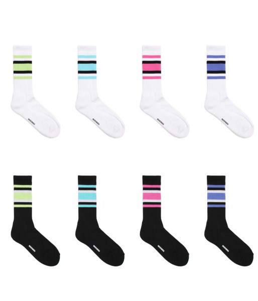 画像1: WACKO MARIA (SKATER SOCKS TYPE-1) 8 COLORS (1)