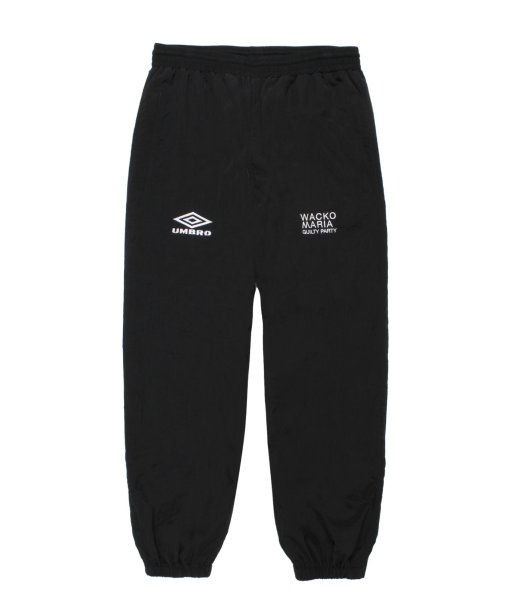 画像1: WACKO MARIA (UMBRO TRACK PANTS) BLACK (1)
