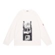 画像1: C.E (WASHED AS hydroDW LONG SLEEVE) WHITE (1)