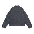 画像2: C.E (BLACK NEP DENIM TRUCKER JACKET) GREY (2)