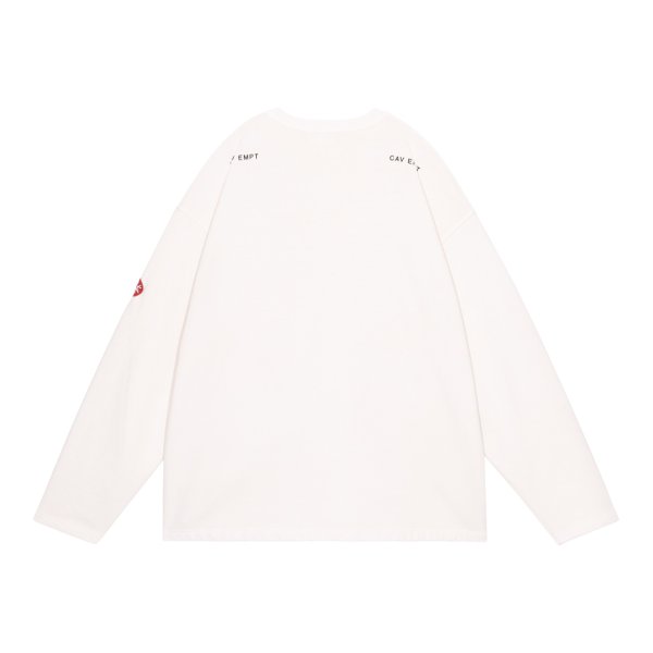 画像2: C.E (WASHED AS hydroDW LONG SLEEVE) WHITE (2)