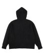 画像2: PHINGERIN (CORDY KNIT ZIP HOODIE) BLACK (2)