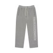 画像1: BLACK EYE PATCH (BARBED WIRE LOGO KOBE TERRY SWEAT PANTS) H.GRAY (1)