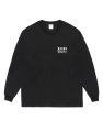 画像1: WACKO MARIA (WASHED HEAVY WEIGHT CREW NECK LONG SLEEVE T-SHIRT TYPE-2) BLACK (1)