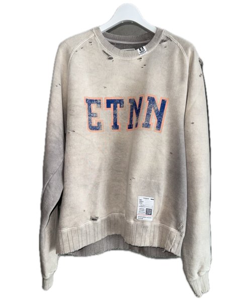 画像1: Maison MIHARA YASUHIRO (Sun Faded Like Sweatshirt) BEIGE (1)