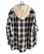 画像2: KAMIYA (OG Check Sun-Faded Hooded Shirt) BLACK (2)