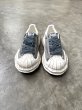 画像1: Maison MIHARA YASUHIRO ("BLAKEY" BLEACHED CANVAS LOW-TOP SNEAKER) GRAY (1)