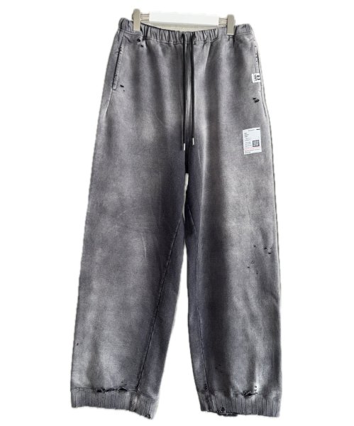 画像1: Maison MIHARA YASUHIRO (Sun Faded Like Sweat Pants) BLACK (1)