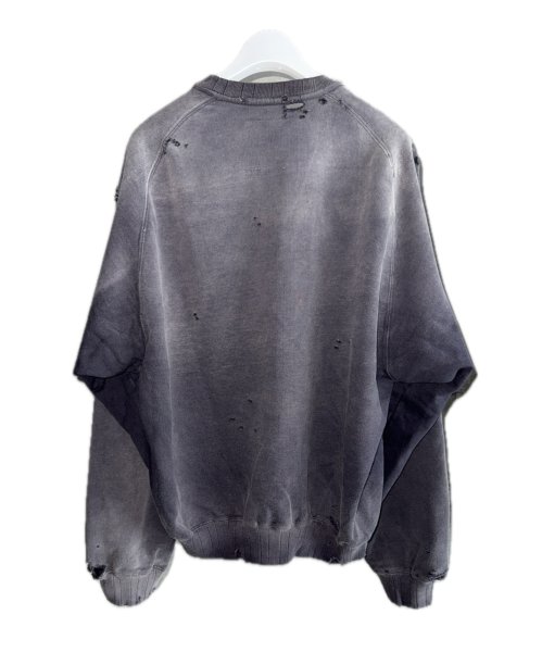画像2: Maison MIHARA YASUHIRO (Sun Faded Like Sweatshirt) BLACK (2)