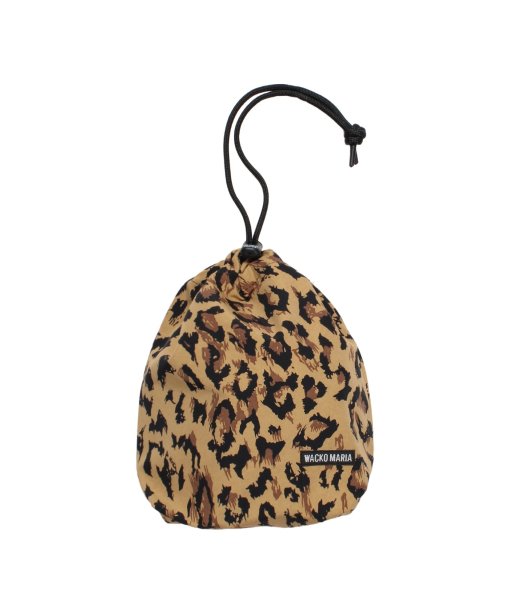 画像1: WACKO MARIA (LEOPARD POUCH TYPE-3) BEIGE (1)
