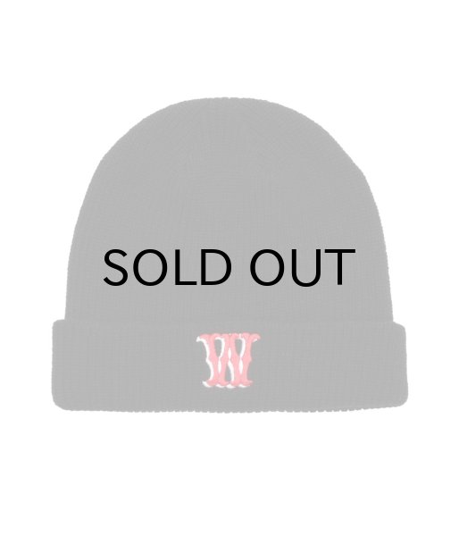 画像1: WACKO MARIA (KNIT WATCH CAP TYPE-1) RED (1)