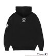 画像2: WACKO MARIA (MLB / HEAVY WEIGHT HOODED SWEAT SHIRT TYPE-1) BLACK (2)