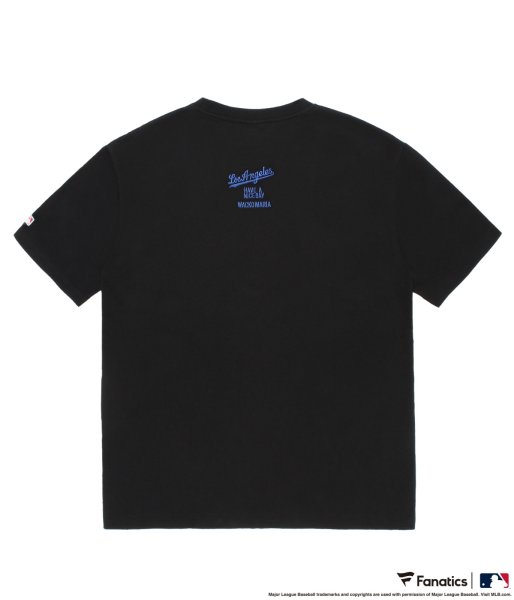画像2: WACKO MARIA (MLB / CREW NECK T-SHIRTS TYPE-2) BLACK (2)