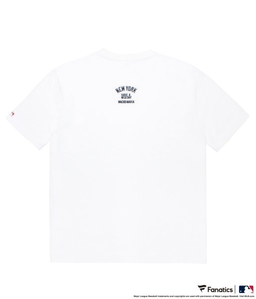 画像2: WACKO MARIA (MLB / CREW NECK T-SHIRTS TYPE-1) WHITE (2)