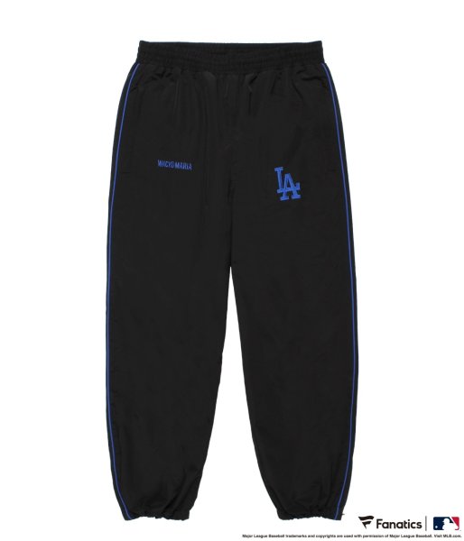 画像1: WACKO MARIA (MLB / TRACK PANTS TYPE-2) BLACK (1)