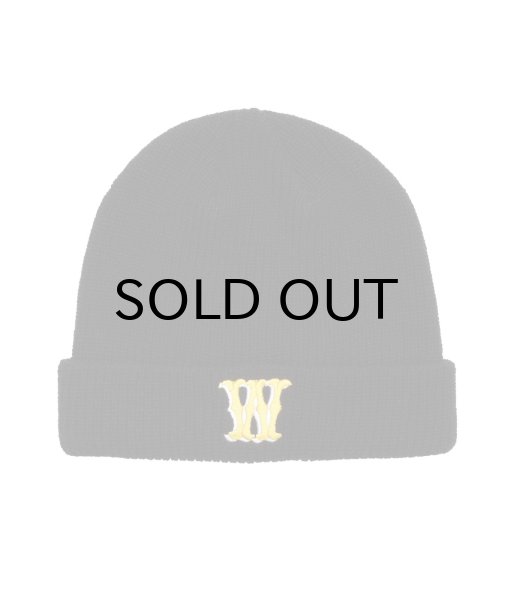 画像1: WACKO MARIA (KNIT WATCH CAP TYPE-1) YELLOW (1)