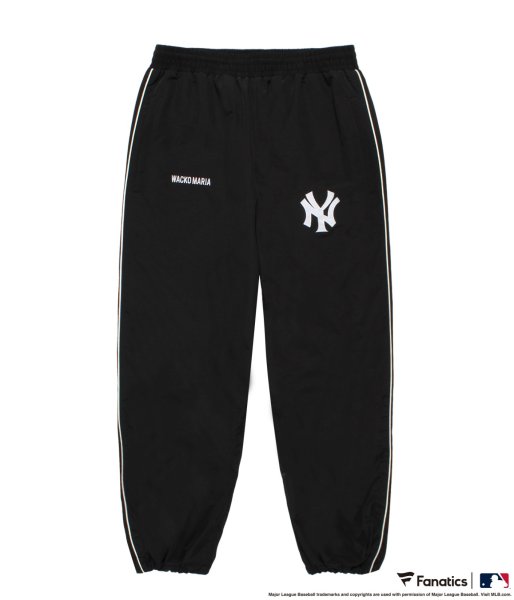画像1: WACKO MARIA (MLB / TRACK PANTS TYPE-1) BLACK (1)