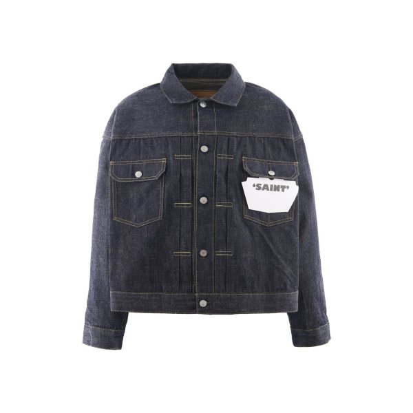 画像1: SAINT Mxxxxxx (BBJ_DENIM JACKET 2nd_REGID) BLUE (1)