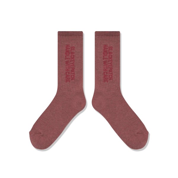 画像3: BLACK EYE PATCH (HWC SOCKS) RED (3)