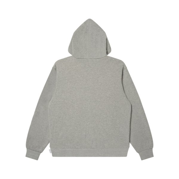 画像2: BLACK EYE PATCH (SMALL OG LABEL KOBE TERRY ZIP HOODIE) H.GRAY (2)
