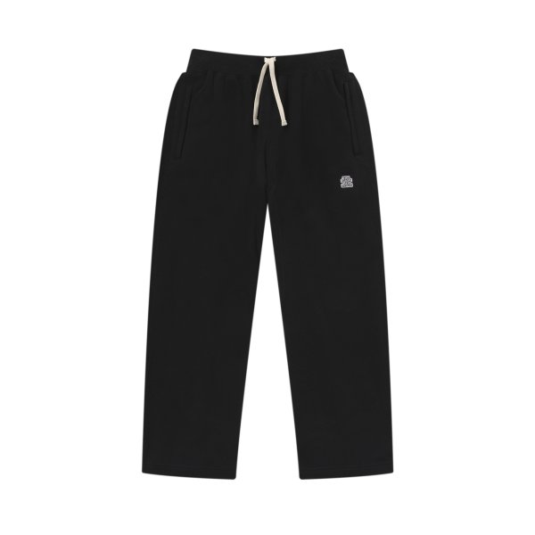 画像1: BLACK EYE PATCH (SMALL OG LABEL KOBE TERRY SWEAT PANTS) BLACK (1)