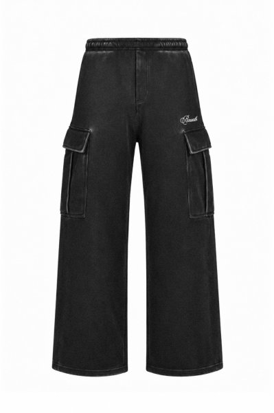 画像1: BREATH (FADE CARGO PANTS) BLACK (1)