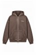 画像1: BREATH (FADE ZIP HOODIE) BROWN (1)