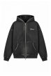 画像1: BREATH (FADE ZIP HOODIE) BLACK (1)