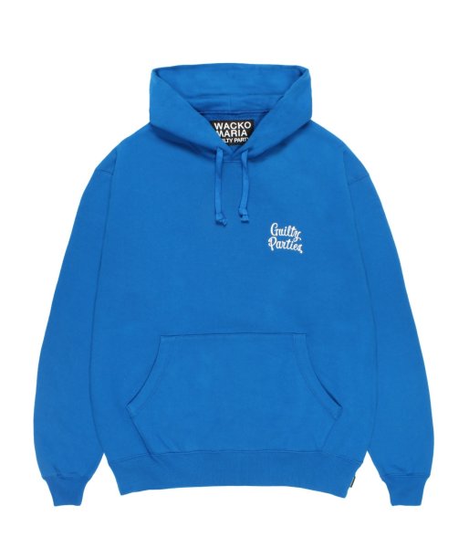 画像2: WACKO MARIA (HEAVY WEIGHT PULLOVER HOODED SWEAT SHIRT) BLUE (2)