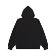 画像2: BLACK EYE PATCH (PLAID FLANNEL OG LABEL HWC HOODIE) BLACK (2)