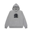 画像1: BLACK EYE PATCH (PLAID FLANNEL OG LABEL HWC HOODIE) H.GRAY (1)