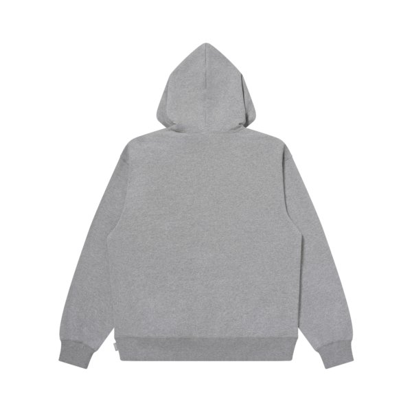 画像2: BLACK EYE PATCH (PLAID FLANNEL OG LABEL HWC HOODIE) H.GRAY (2)