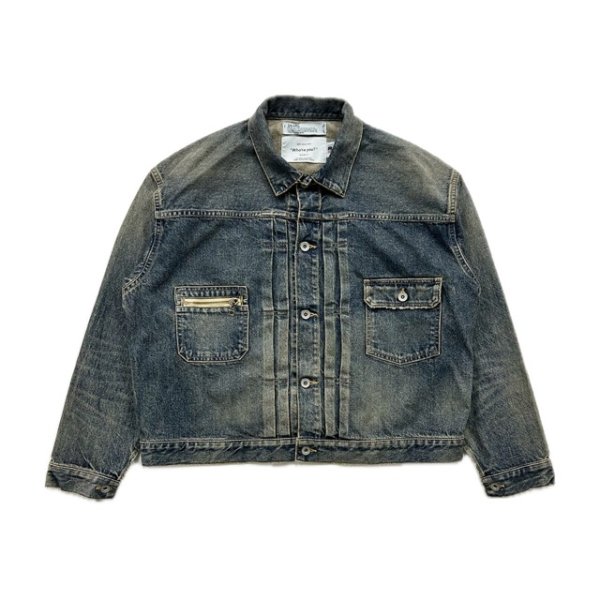 画像1: DAIRIKU ("2PKT" VINTAGE DENIM JACKET) INDIGO (1)