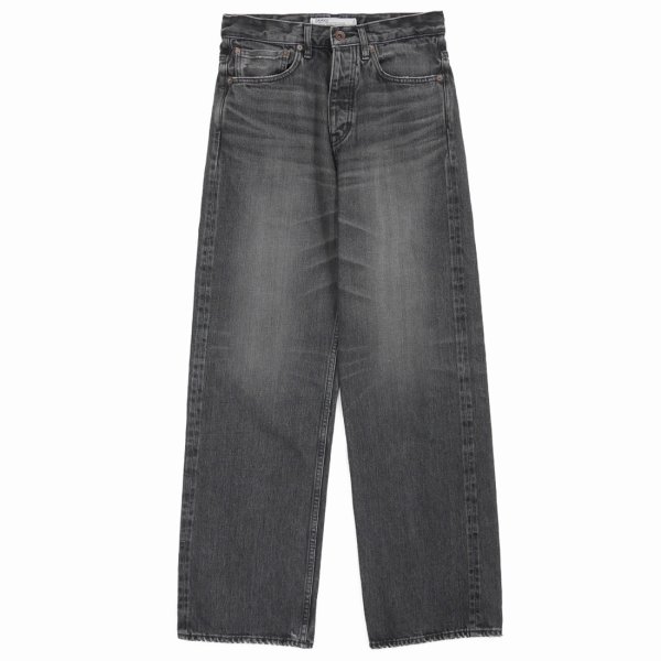画像1: DAIRIKU ("STRAIGHT" VINTAGE DENIM PANTS) BLACK (1)