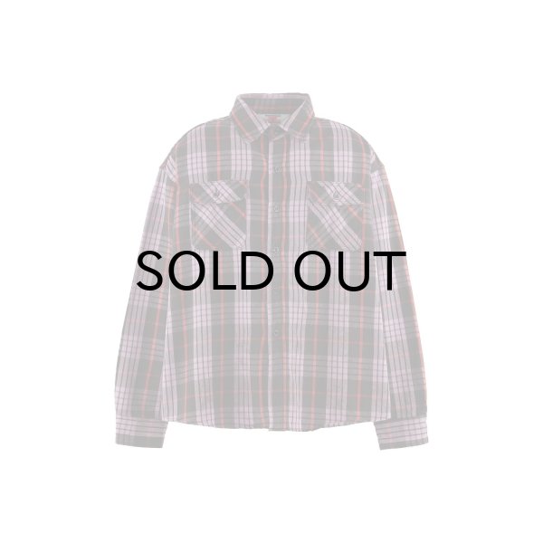 画像1: SAINT Mxxxxxx (FLANNNEL SHIRT_CHECK) PURPLE (1)