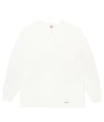 画像1: WACKO MARIA (HEALTHKNIT HENRY NECK LONG DLEEVE T-SHIRT) WHITE (1)