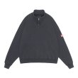 画像1: C.E (OVERDYE HALF ZIP CASUAL SWEAT) BLACK (1)