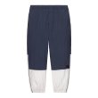 画像1: C.E (NYLON SPLIT WARM UP PANTS) NAVY (1)