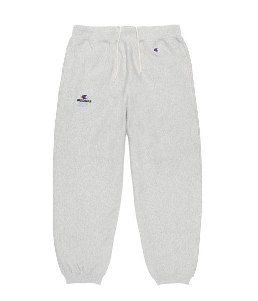 画像1: WACKO MARIA (CHAMPION REVERSE WEAVE SWEAT PANTS) SILVER GRAY (1)