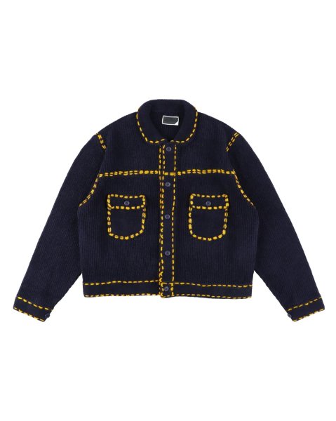 画像1: PHINGERIN (PG1 KNIT) NAVY (1)