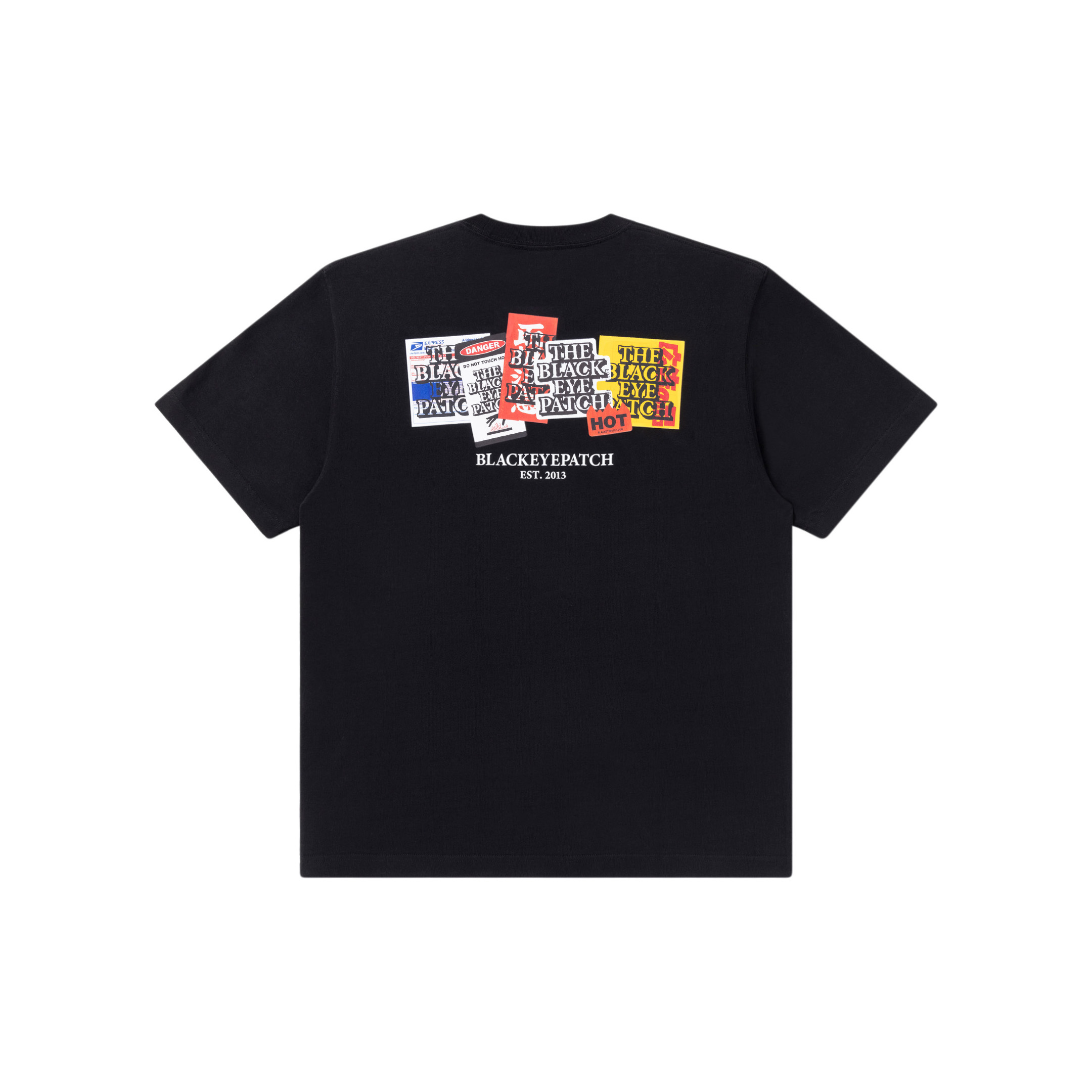 BLACK EYE PATCH (LABEL PACK TEE) BLACK - FAMLEST