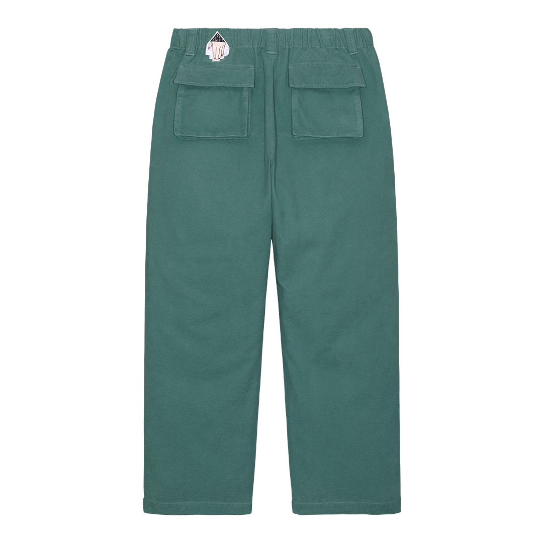 C.E (FLANNEL COMFORT PANTS) GREEN -30% OFF- - FAMLEST