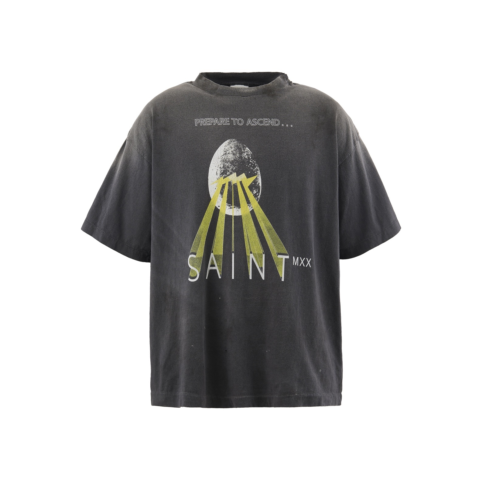 SAINT Mxxxxxx (EGG SS TEE) BLACK - FAMLEST